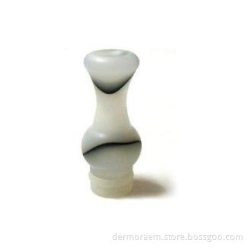 Transparent Vase Acrylic E Cig Drip Tip 510 For E Cigarette